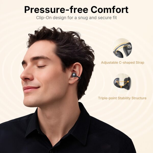 EarFun Clip - Silver Grey