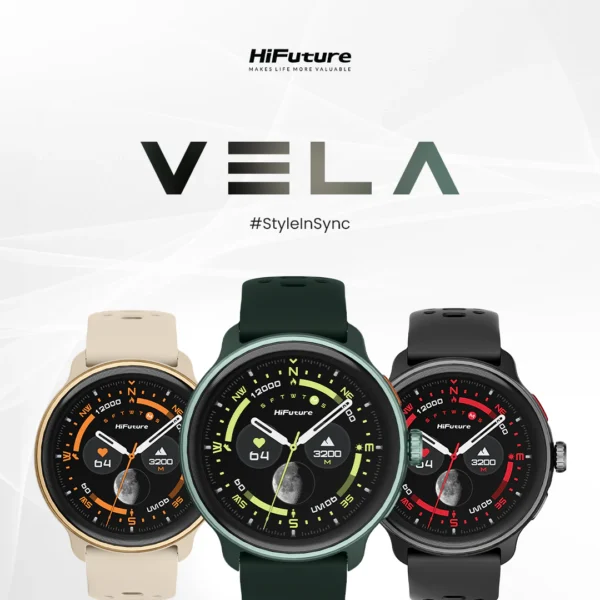 VELA_ListingImgaes1 HiFuture VELA — Smartwatch premium avec Syntra AI
