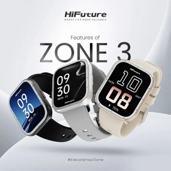 ZONE3_pro1 HiFuture ZONE 3 — Smartwatch connectée avec Syntra AI